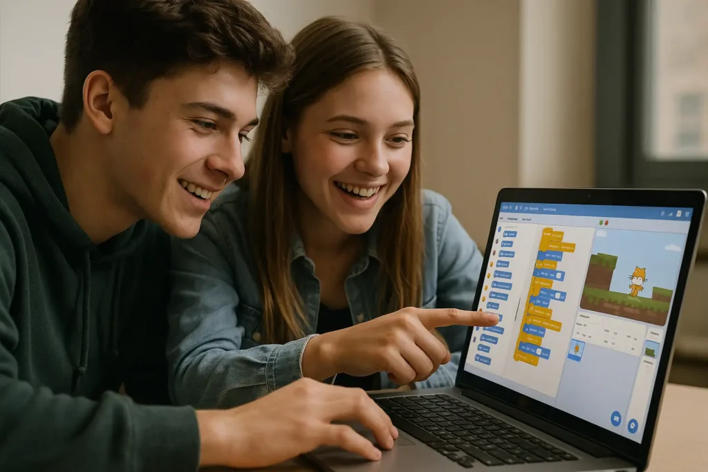programação para crianças e adolescentes