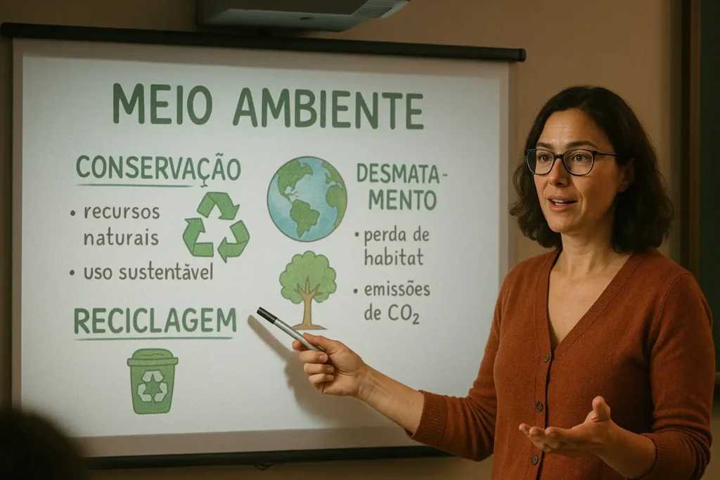 Materiais Educativos feitos com IA