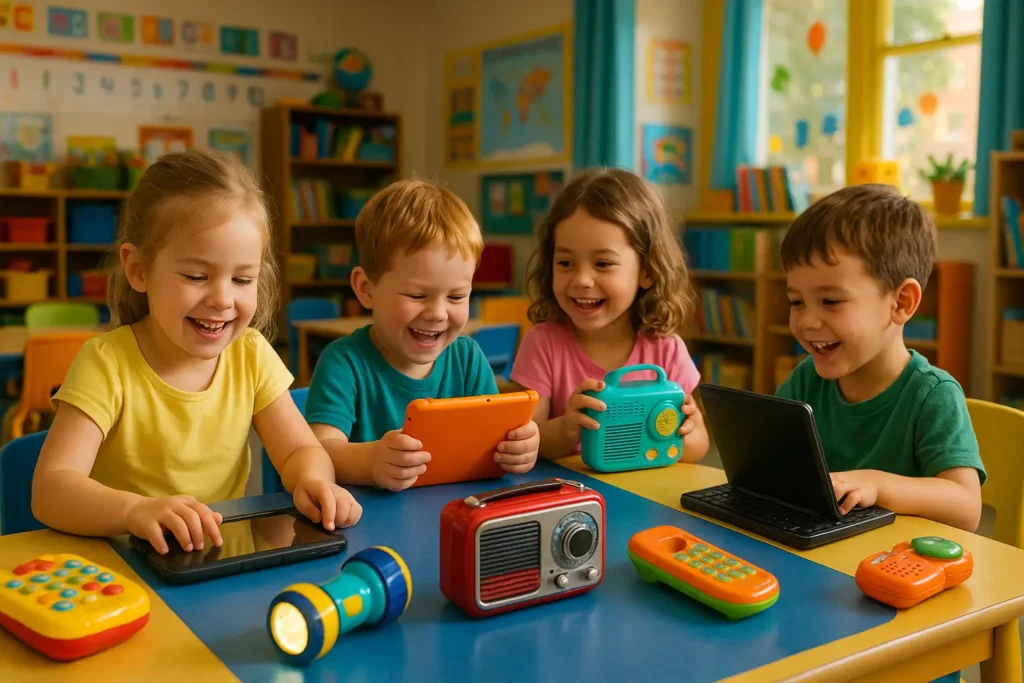 Planejamento Educação Infantil Reconhecendo Dispositivos Eletrônicos conforme a BNCC