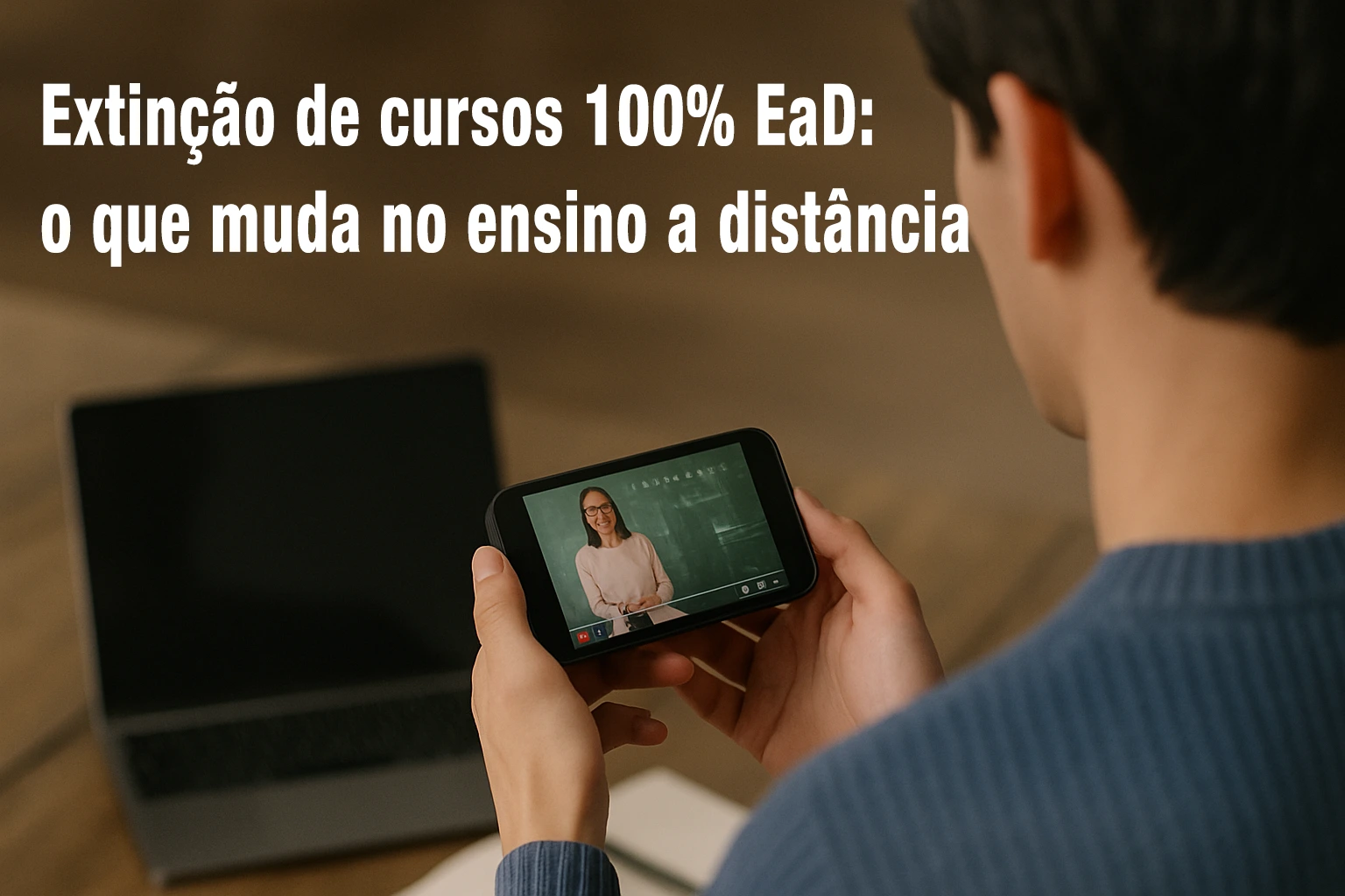 Extinção de cursos 100% EaD