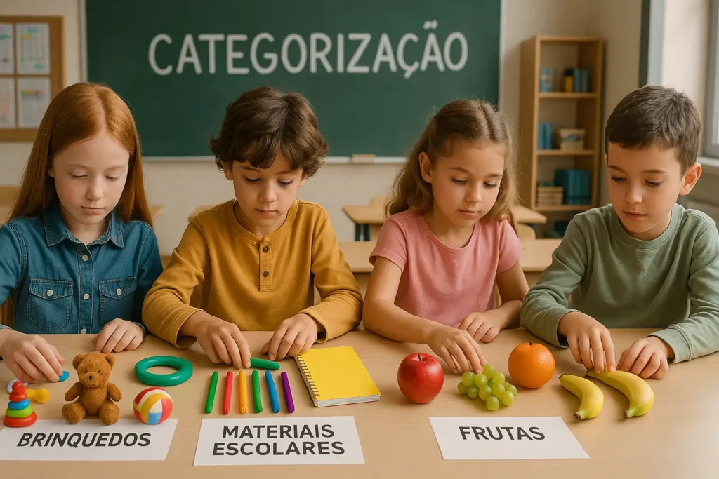 Planejamento 1º Ano -Organização de objetos