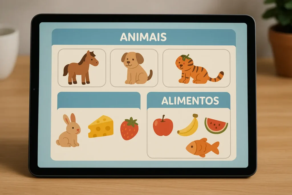 Planejamento 1º Ano -Organização de objetos