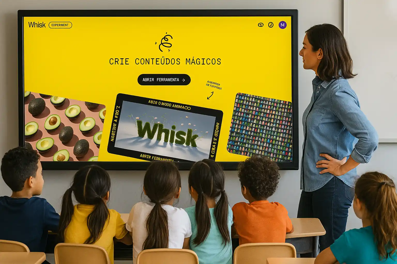 Crie Imagens com Whisk