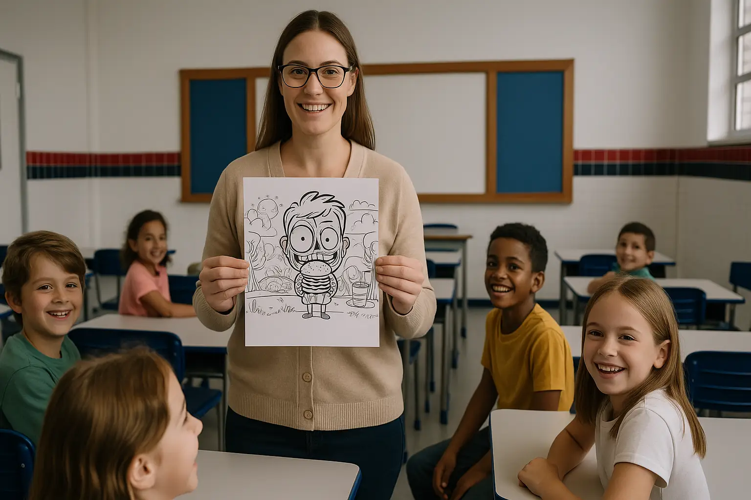 Tutorial de Bubbely: gerador de imagens para colorir