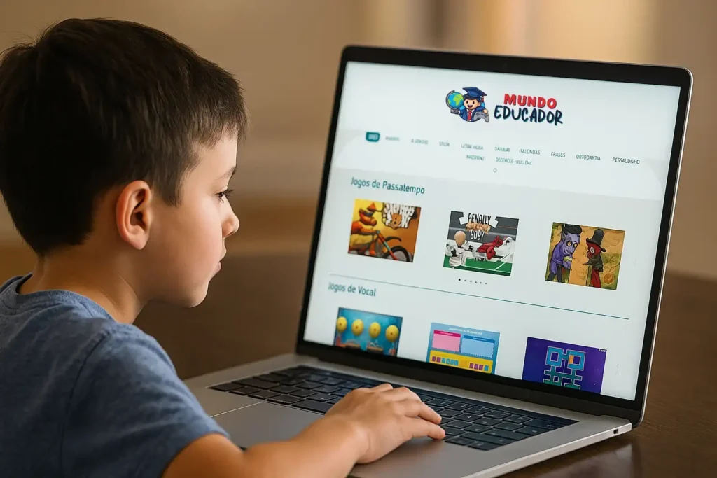 Jogos Mundo Educador - jogos educativos