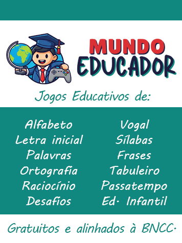 Jogos educativos Mundo Educador