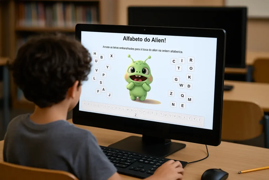 Jogos educativos online para aprender alfabeto