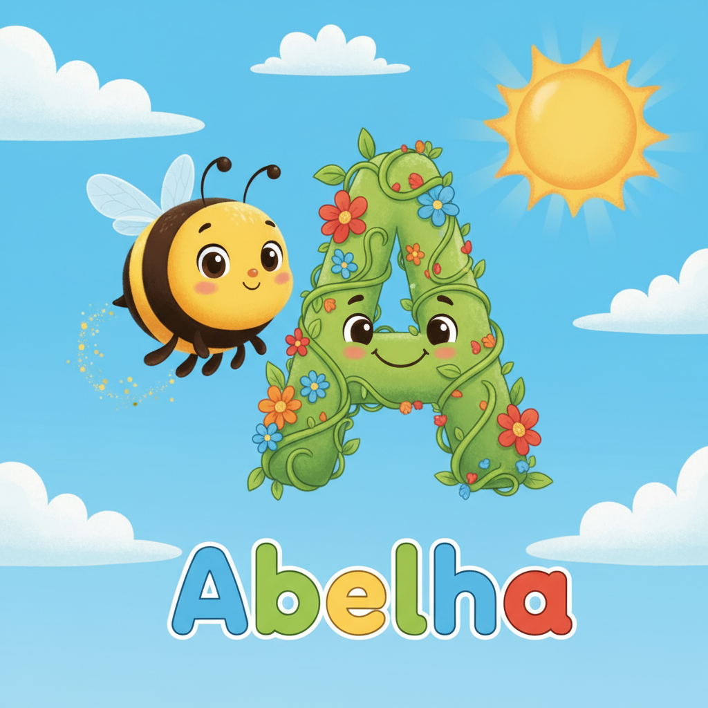 Vogal A de Abelha