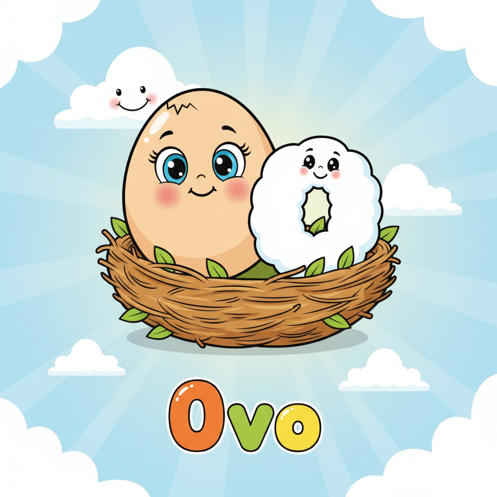 Vogal O de Ovo